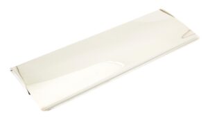 polished nickel large letter plate cover