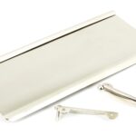 polished nickel small letter plate cover