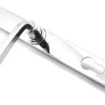 polished chrome avon slimline lever espag. lock set