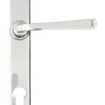 polished chrome avon slimline lever espag. lock set