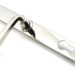 polished nickel avon slimline lever espag. lock set
