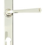 polished nickel avon slimline lever espag. lock set