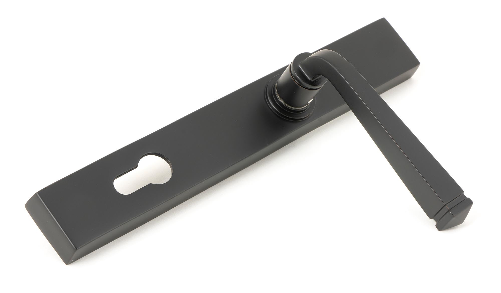 aged bronze avon slimline lever espag. lock set