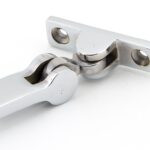 polished chrome 12" avon stay