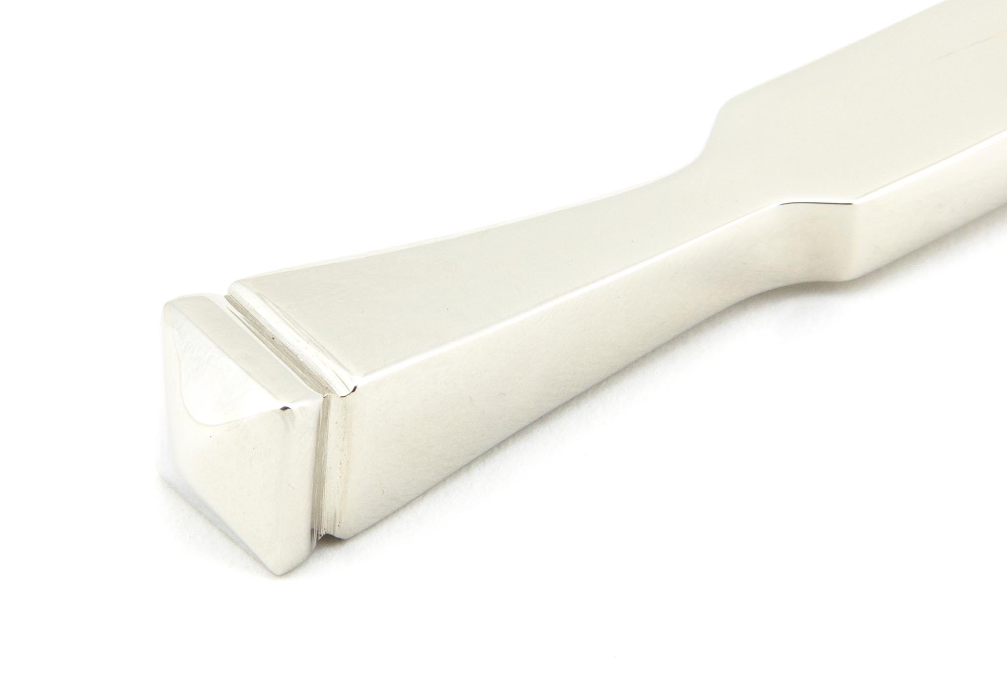 polished nickel 12" avon stay