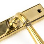 aged brass newbury slimline lever espag. lock set