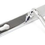 polished chrome newbury slimline lever espag. lock set