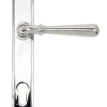 polished chrome newbury slimline lever espag. lock set