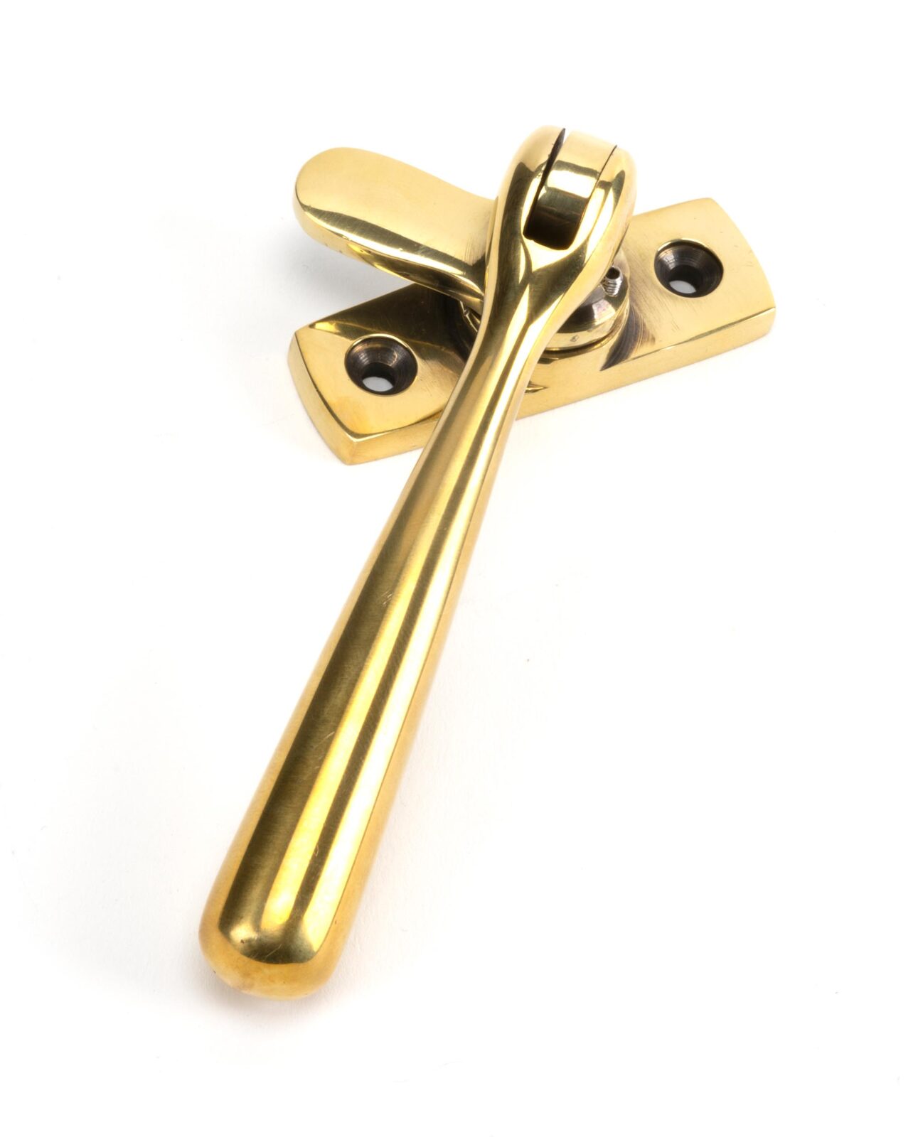 aged brass locking newbury fastener