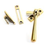 aged brass locking newbury fastener