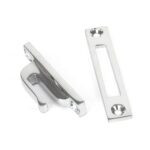 polished chrome locking newbury fastener
