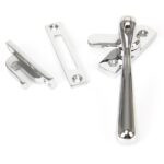 polished chrome locking newbury fastener