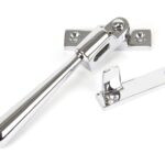 polished chrome night vent locking newbury fastener