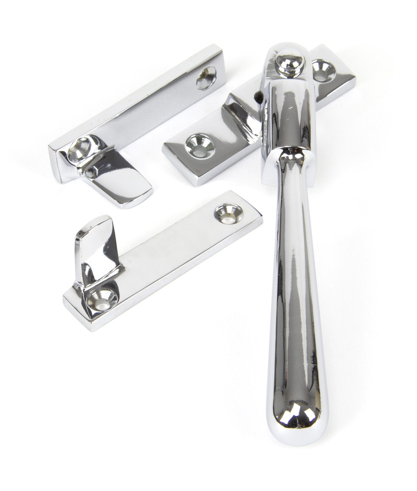 polished chrome night vent locking newbury fastener