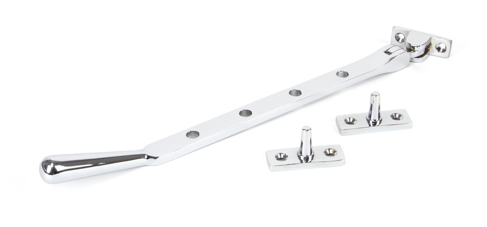 polished chrome 10" newbury stay