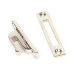polished nickel locking newbury fastener
