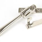 polished nickel night vent locking newbury fastener