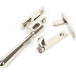polished nickel night vent locking newbury fastener