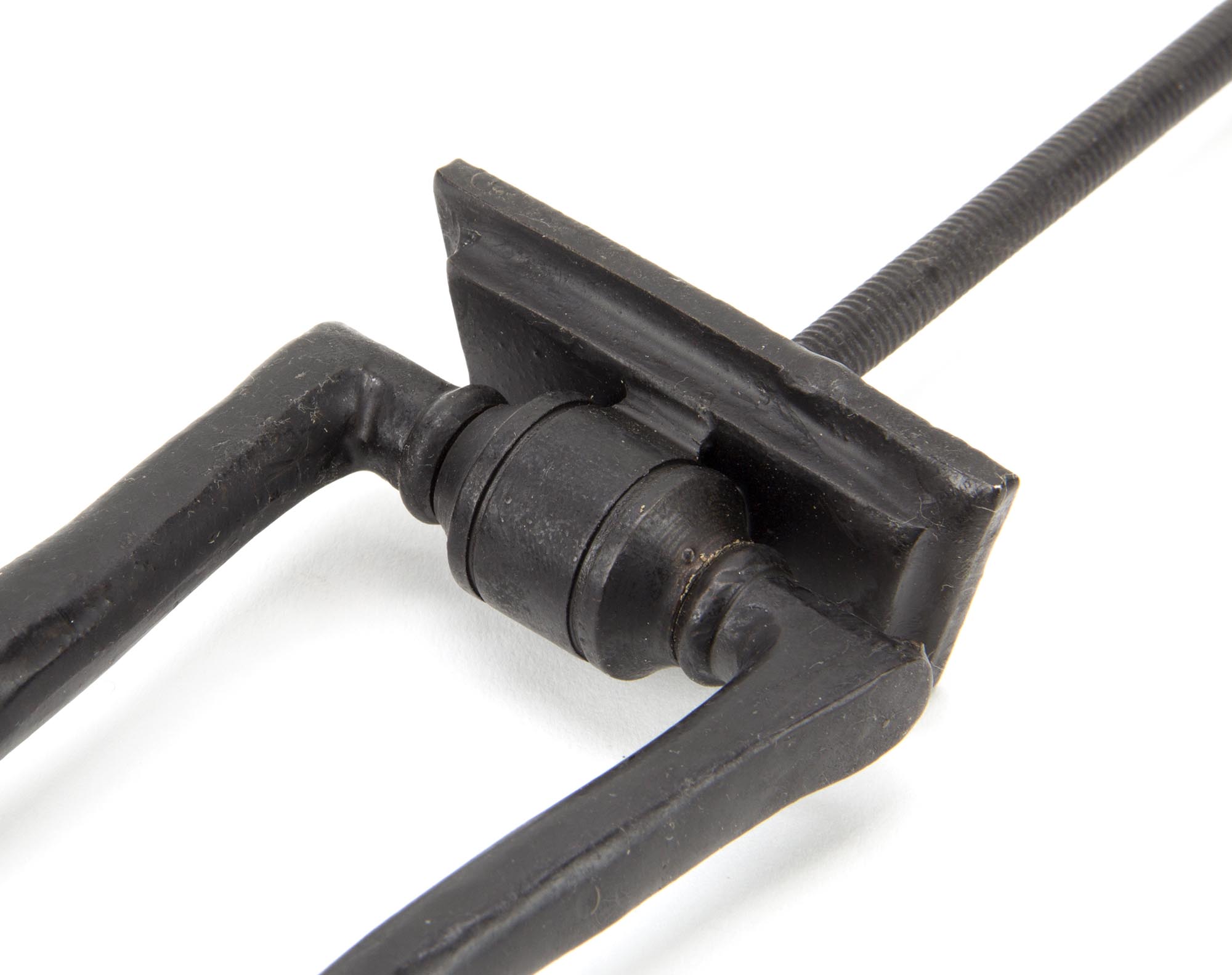 external beeswax slimline art deco door knocker