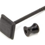 external beeswax slimline art deco door knocker