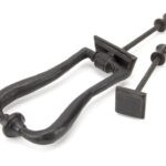 external beeswax slimline art deco door knocker