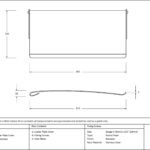 external beeswax small letter plate cover