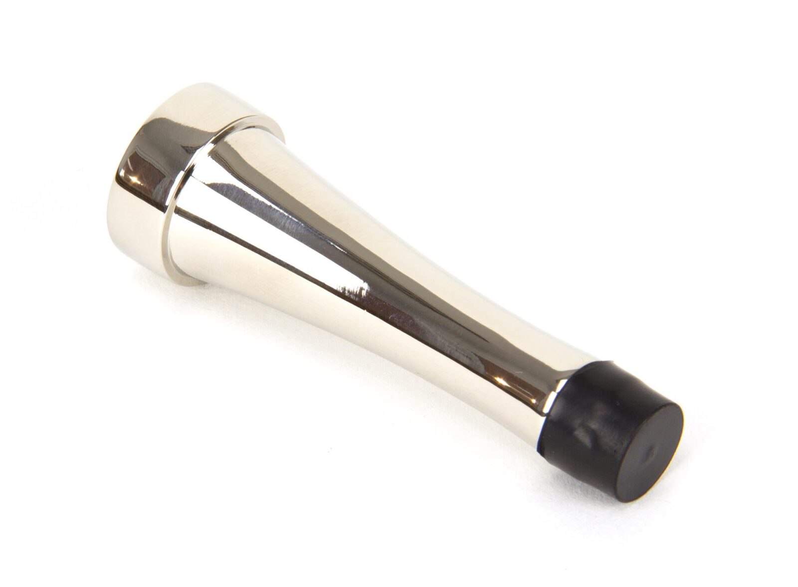 polished nickel projection door stop