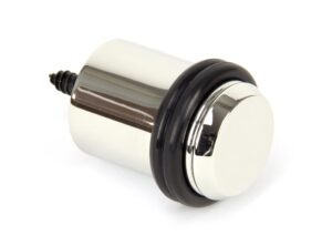 polished nickel floor mounted door stop