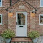 black traditional letterbox