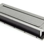 pewter traditional letterbox