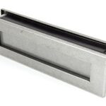 pewter traditional letterbox