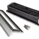 pewter traditional letterbox