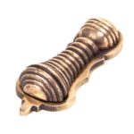 polished bronze beehive escutcheon