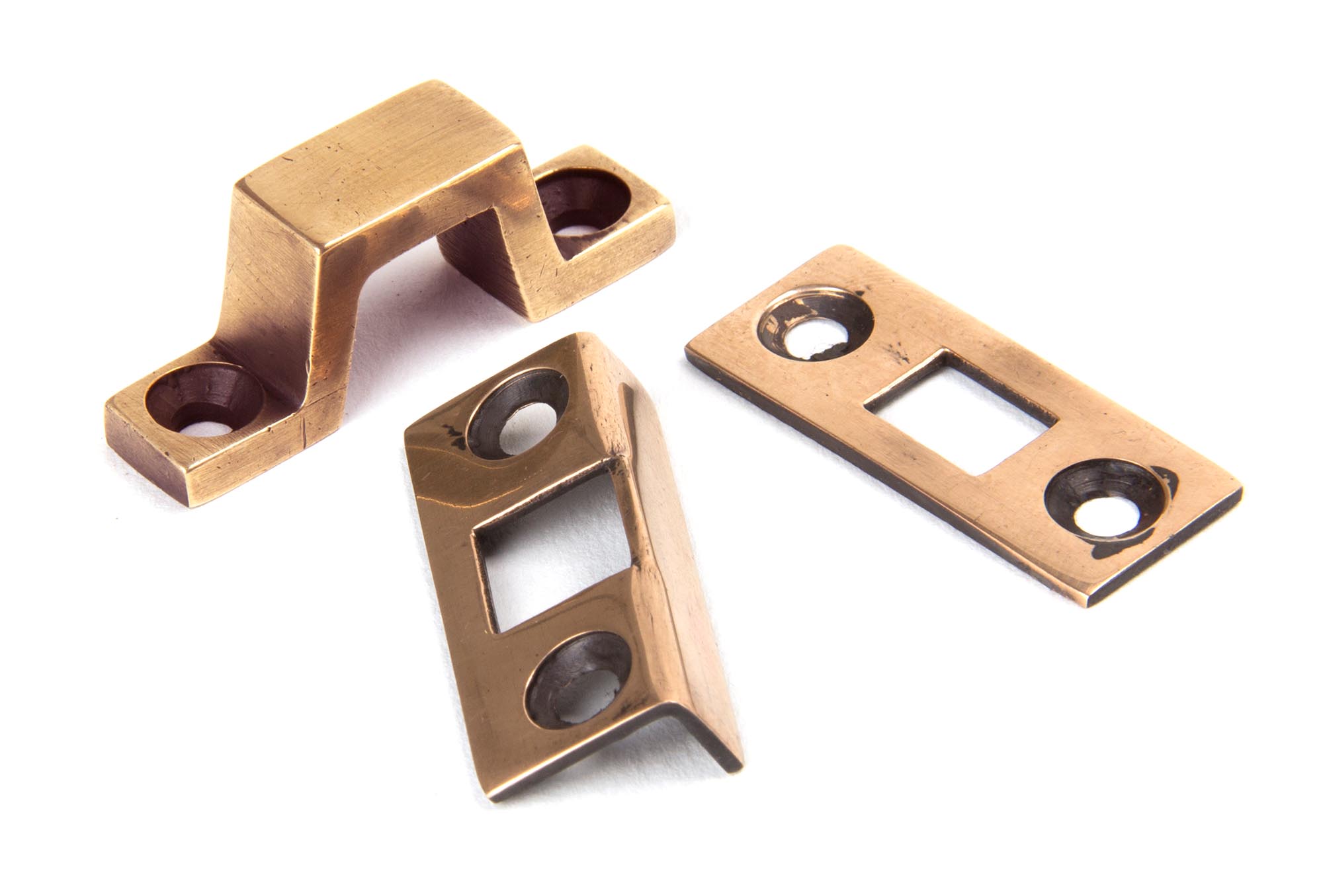 polished bronze 6" universal bolt