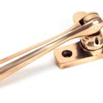 polished bronze locking newbury fastener