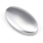 satin chrome oval escutcheon & cover