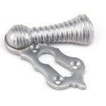 satin chrome beehive escutcheon