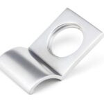 satin chrome rim cylinder pull