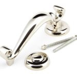 polished nickel doctors door knocker