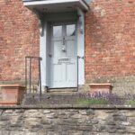 satin chrome doctors door knocker