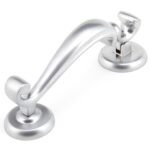 satin chrome doctors door knocker