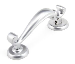 satin chrome doctors door knocker