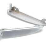 satin chrome small letter plate cover