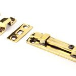 aged brass 4" universal bolt