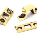 aged brass 6" universal bolt