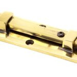 aged brass 6" universal bolt