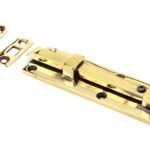 aged brass 6" universal bolt