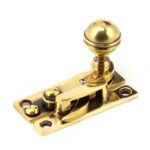 aged brass prestbury sash hook fastener