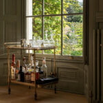 aged brass sash lift