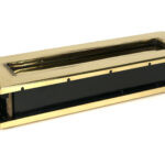 aged brass traditional letterbox